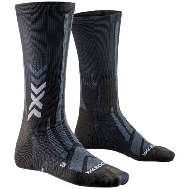 X-Socks Trekking Sock Hike Discover Crew Black/Charcoal Men's - 1 Pair