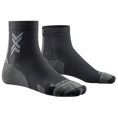 X-Socks Running Sock Run Discover Ankle black/charcoal Men - 1 Pair