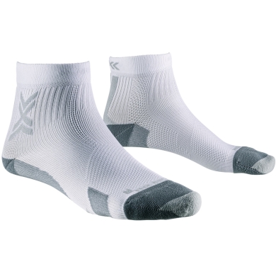 X-Socks Running Sock Run Discover Ankle white/grey Men - 1 Pair