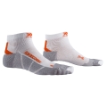 X-Socks Running Socks Run Discovery 4.0 white/grey/orange Men - 1 Pair