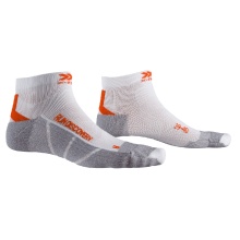 X-Socks Running Socks Run Discovery 4.0 white/grey/orange Men - 1 Pair