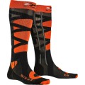 X-Socks Ski Sock Control 4.0 anthracite/orange Men - 1 Pair