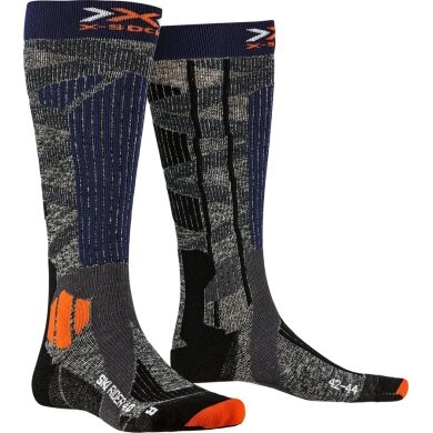 X-Socks Ski Sock Ski Rider 4.0 anthracite/blue Men - 1 Pair