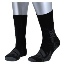 X-Socks Trekking Sock Hike Expert Silver Crew black/charcoal Men's - 1 Pair