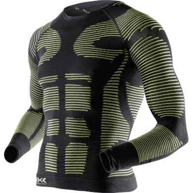 X-Bionic Recovery Shirt Long Sleeves yellow/black Men