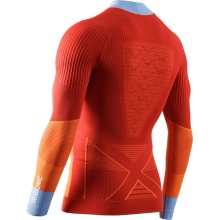 X-Bionic Functional Long Sleeve Shirt Energy Accumulator 4.0 Levada Turtle Neck Underwear orange/red Men