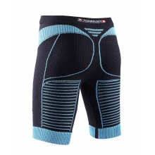 X-Bionic Running Effektor Power Pant Short black/turquoise Women