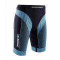 X-Bionic Running Effektor Power Pant Short black/turquoise Women