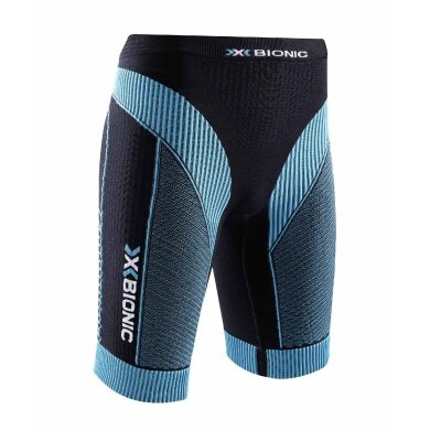 X-Bionic Running Effektor Power Pant Short black/turquoise Women