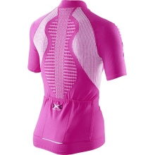 X-Bionic Bike The Trick Short Sleeve Full Zip pink Women