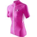 X-Bionic Bike The Trick Short Sleeve Full Zip pink Women