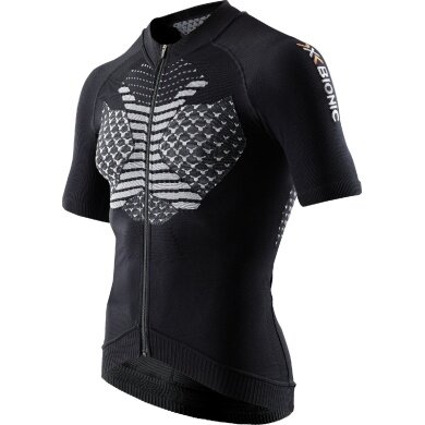 X-Bionic Bike TWYCE Short Sleeve Full Zip black Men