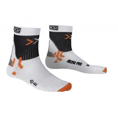 X-Socks Cycling Pro White Men's - 1 Pair