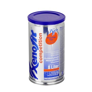 Xenofit Competiton (Isotonic Carbohydrate-Electrolyte Drink with B Vitamins + Vitamin C) Fruit Tea 688g Can