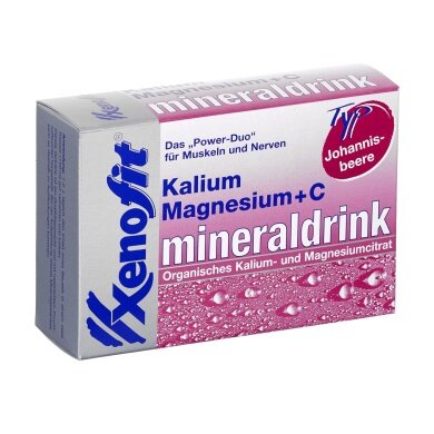 Xenofit Potassium, Magnesium + Vitamin C (Food supplement with potassium, magnesium and vitamin C) 20x5.7g Box