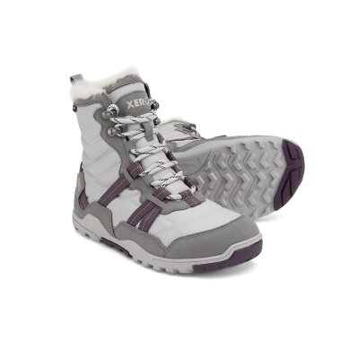 Xero Shoes Minimal Winter Boots Alpine Snow Boot (warm, waterproof, lined) frost grey/white Women