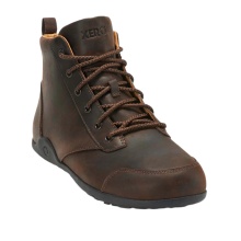 Xero Shoes Minimal Travel Shoes Denver Leather (Nubuck Leather) 2024 Dark Brown Men's