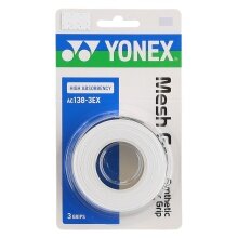 Yonex Overgrip Mesh Grap 0.65mm white 3 pack