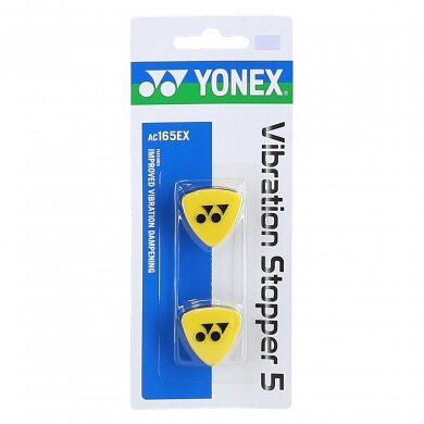 Yonex Vibration Dampener Logo yellow - 2 pieces