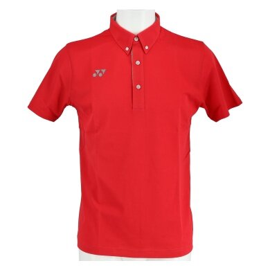 Yonex Sport Polo Pique red Men