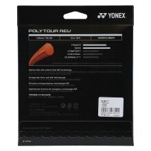 Yonex Tennis String Poly Tour Rev (Polyester/octagonal) purple 12m Set