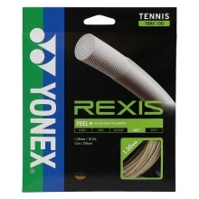 Stringing with tennis string Yonex Rexis (control+touch) natural