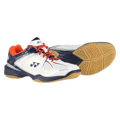 Yonex Badminton Shoes Power Cushion 35 white/orange Kids