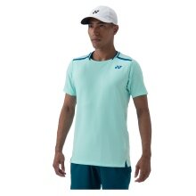 Yonex Tennis T-shirt Crew Neck Australian Open 2024 cyan blue Men