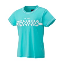 Yonex Sport-Shirt Tennis Print #22 aqua blue Women