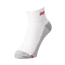 Yonex Sport Socks Ankle Low Cut white/grey Men - 3 Pairs