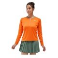 Yonex Tennis Long Sleeve Shirt Crew Neck French Open (Roland Garros) 2024 orange Women