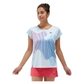 Yonex Tennis Shirt Crew Neck US Open 2024 Mint Blue Ladies