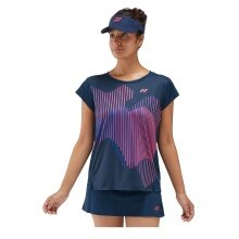 Yonex Tennis Shirt Crew Neck US Open 2024 Indigo Blue Ladies