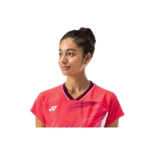 Yonex Badminton Shirt Crew Neck Tournament (Germany) 2024 red ladies