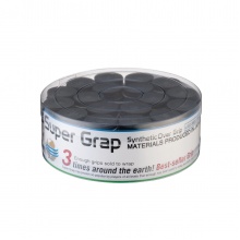 Yonex Overgrip Wet Super Grap 0.6mm (Comfort/smooth/lightly adhesive) black 36-piece box