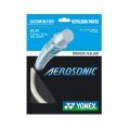 Stringing with Badminton String Yonex Aerosonic (Power+Comfort) white