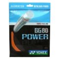 Yonex Badminton String BG 80 Power (Power+Touch) orange 10m Set