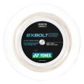 Yonex Badminton String Exbolt 63 (Control) white 200m roll