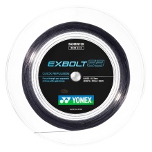 Yonex Badminton String Exbolt 63 (Control) black 200m roll