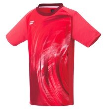 Yonex Badminton T-shirt Practice (official shirt of the national team) 2024 red Boys