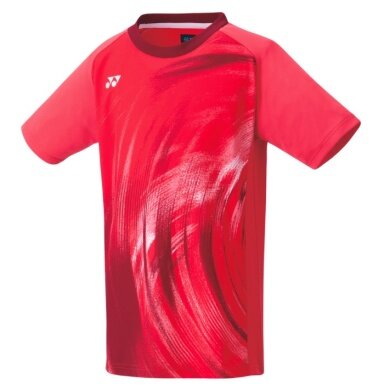 Yonex Badminton T-shirt Practice (official shirt of the national team) 2024 red Boys