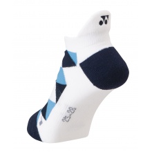 Yonex Sports Socks Sneaker Low Cut White/Navy Blue - 1 Pair