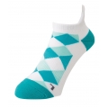 Yonex Sports Socks Sneaker Low Cut white/turquoise - 1 Pair