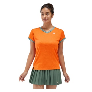 Yonex Tennis-Shirt Crew Neck French Open (Roland Garros) 2024 orange Women