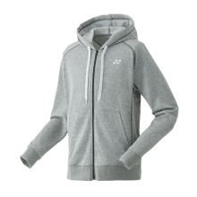 Yonex Hoodie Full-Zip Light Grey Men