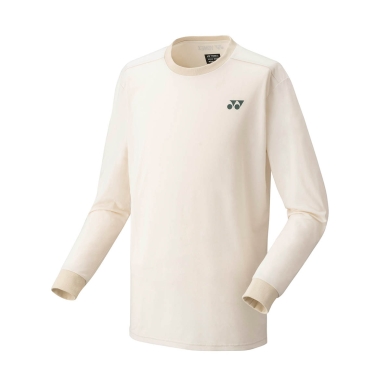 Yonex Tennis Long Sleeve Shirt Practice 2024 Sand Brown Men