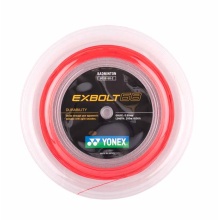 Yonex Badminton String Exbolt 68 (Durability) red 200m reel