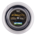 Yonex Badminton String Exbolt 68 (Durability) black 200m roll