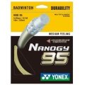 Yonex Badminton String Nanogy 95 (Durability+Power) gold 10m Set