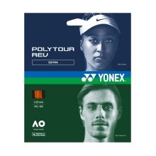 Yonex Tennis String Poly Tour Rev (Durability+Spin) orange 12m Set